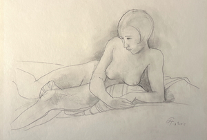 Liegender Akt, 1928