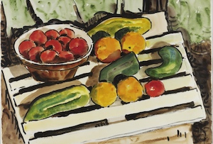 Früchtestilleben, 1938